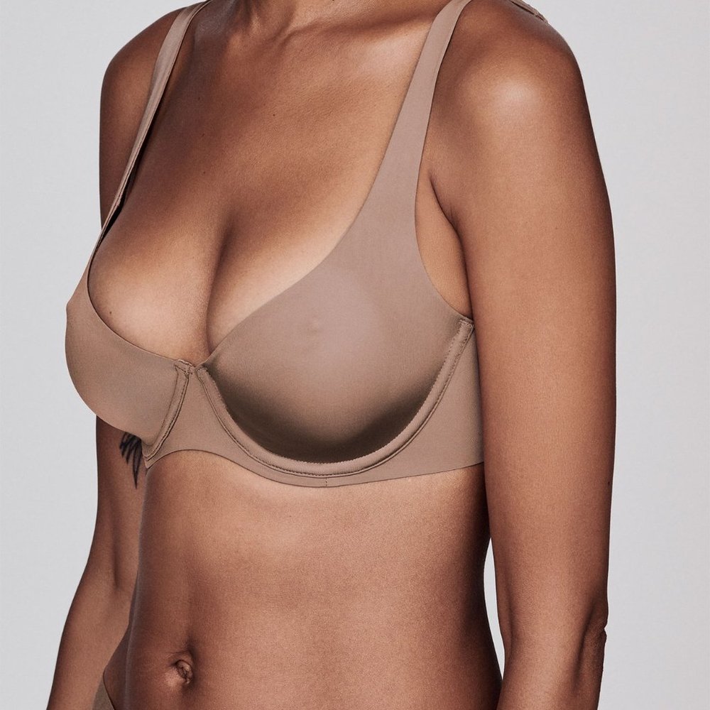 CUUP 30H Scoop Bra in taupe